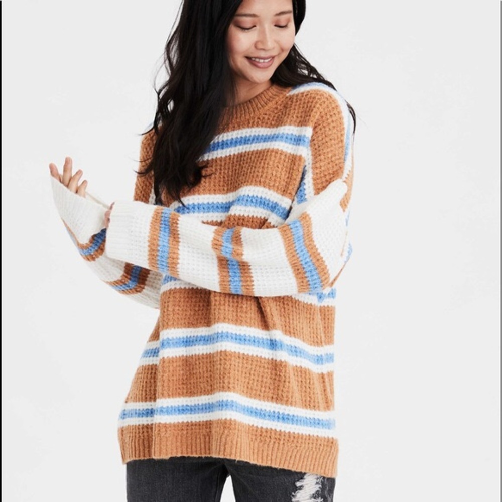 AE Oversized Crew Neck Sweater